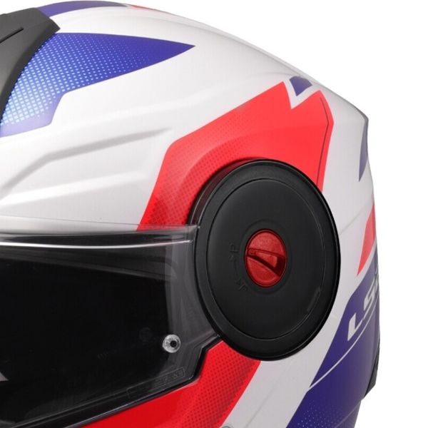 LS2 Scope II Duria Bianco Blu Rosso FF902