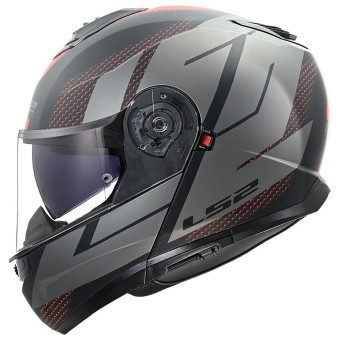 Modulare Apribile LS2 Strobe II Code Black Grey FF908