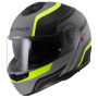 Casque Modulare Apribile LS2 Strobe II Monza Matt Black H-V Yellow FF908