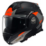 Casque Modulare Apribile LS2 Advant X Oblivion M. Black Titanium FF901