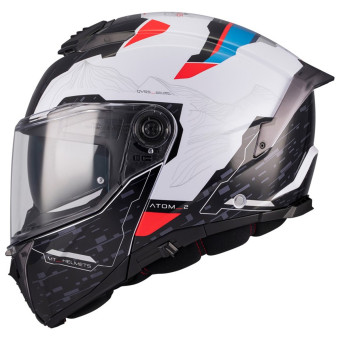 Casque Modulare Apribile MT Atom 2 SV Highlands A7 Gloss