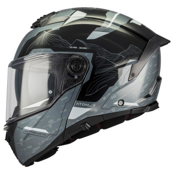 Casque Modulare Apribile MT Atom 2 SV Highlands C2 Gloss