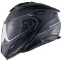 Casque Modulare Apribile Nexx X.Lifetour Globe Black Grey Mat