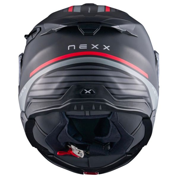 Nexx X.Lifetour Globe Black Red Mat