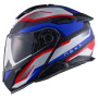 Casque Modulare Apribile Nexx X.Lifetour Pro Mile Blue Red Mat