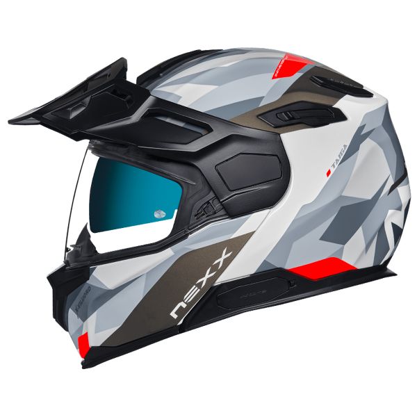 Modulare Apribile Nexx X.Vilijord Taiga White Red