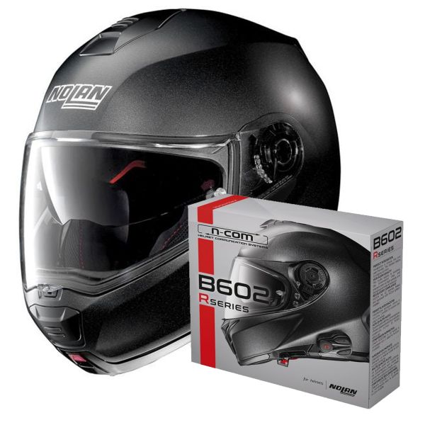 Modulare Apribile Nolan N100 5 Special N-Com Black Graphite 9 + Kit Bluetooth B602R