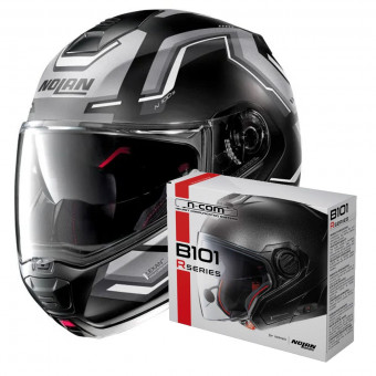 Modulare Apribile Nolan N100 5 Upwind N-Com 57 + Kit Bluetooth B101R