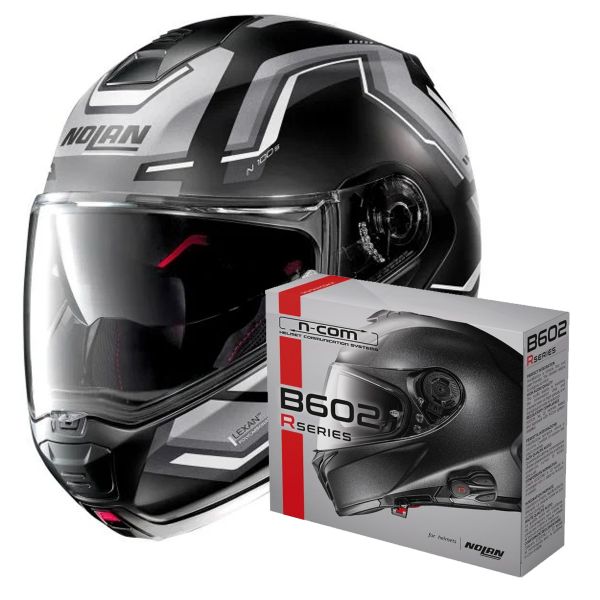 Modulare Apribile Nolan N100 5 Upwind N-Com 57 + Kit Bluetooth B602R