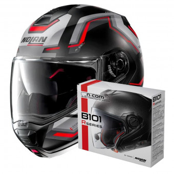Modulare Apribile Nolan N100 5 Upwind N-Com 58 + Kit Bluetooth B101R