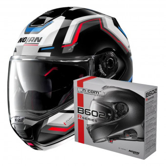 Modulare Apribile Nolan N100 5 Upwind N-Com 63 + Kit Bluetooth B602R