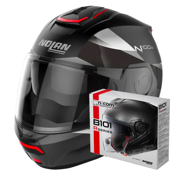 Modulare Apribile Nolan N100-6 Paloma N-Com 25 + Kit Bluetooth B101R