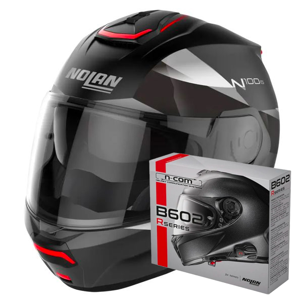 Modulare Apribile Nolan N100-6 Paloma N-Com 25 + Kit Bluetooth B602R