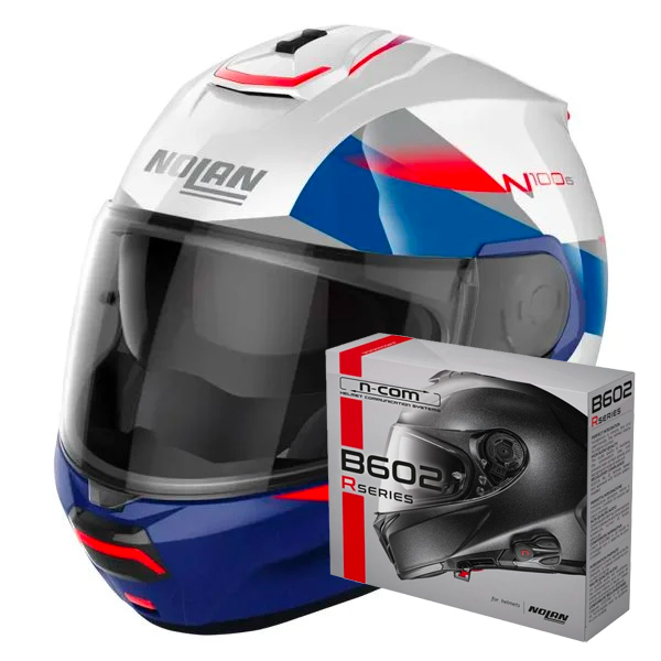 Modulare Apribile Nolan N100-6 Paloma N-Com 28 + Kit Bluetooth B602R