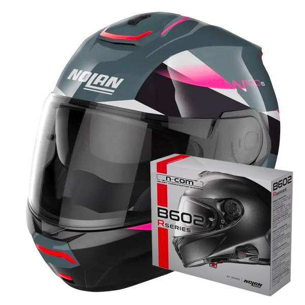 Modulare Apribile Nolan N100-6 Paloma N-Com 29 + Kit Bluetooth B602R