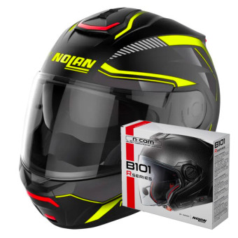 Modulare Apribile Nolan N100-6 Surveyor N-Com 22 + Kit Bluetooth B101R