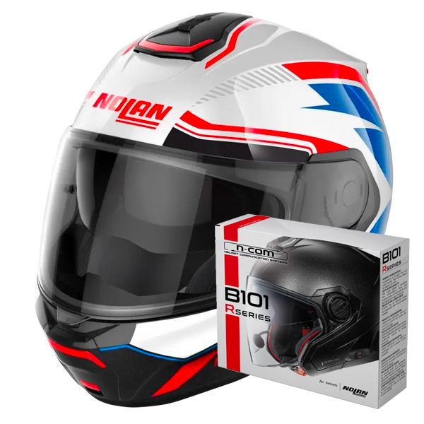 Modulare Apribile Nolan N100-6 Surveyor N-Com 24 + Kit Bluetooth B101R