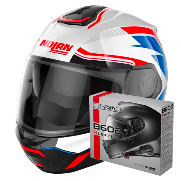 Modulare Apribile Nolan N100-6 Surveyor N-Com 24 + Kit Bluetooth B602R