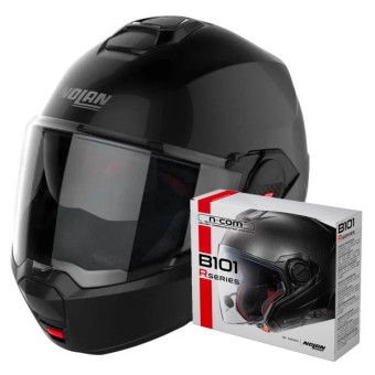 Modulare Apribile Nolan N120-1 Classic N-Com Classic 3 + Kit Bluetooth B101R