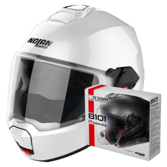 Modulare Apribile Nolan N120-1 Classic N-Com Classic 5 + Kit Bluetooth B101R