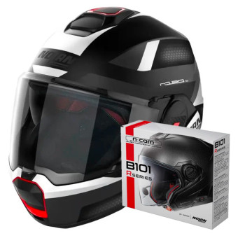 Modulare Apribile Nolan N120-1 Subway N-Com 21 + Kit Bluetooth B101R