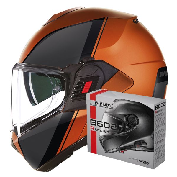 Modulare Apribile Nolan N120-1 Verniciatura Speciale 343 + Kit Bluetooth B602R