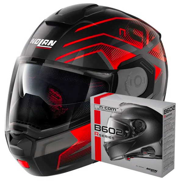 Modulare Apribile Nolan N90 3 Comeback N-Com 44 + Kit Bluetooth B602R