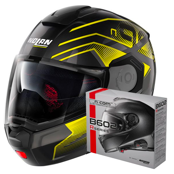 Modulare Apribile Nolan N90 3 Comeback N-Com 45 + Kit Bluetooth B602R