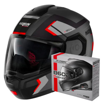 Modulare Apribile Nolan N90 3 Lighthouse N-Com 47 + Kit Bluetooth B602R