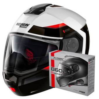 Modulare Apribile Nolan N90 3 Reflector N-Com 37 + Kit Bluetooth B602R