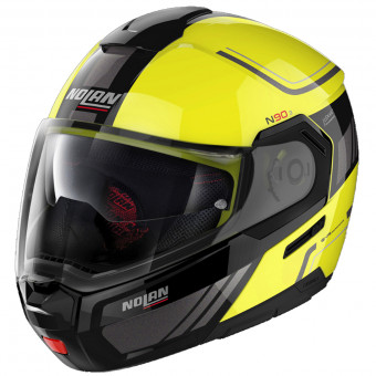 Nolan N90 3 Voyager N-Com Led Yellow 18 + Kit Bluetooth B601R