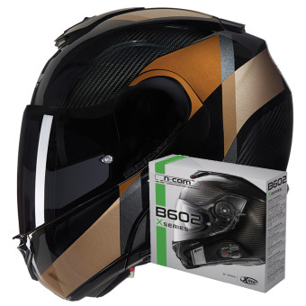 Casque Modulare Apribile Nolan X-1005 Ultra Carbon Sportivo 345 + Kit Bluetooth B602X Casque Modulare Apribile Nolan X-1005 Ultra Carbon Sportivo 345 + Kit Bluetooth B602X