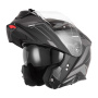 Casque Modulare Apribile NOX N967 Conquer Mat Black Silver