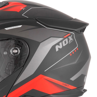 NOX N968 Shift Mat Black Red