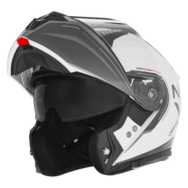 NOX N968 Tomak White Red + Kit Bluetooth BT Mini