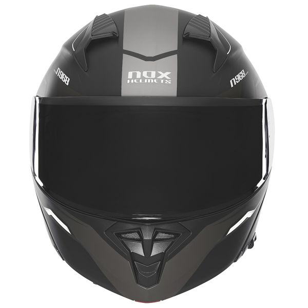 NOX N968 Ultra Matt Black White