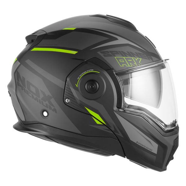 NOX Spinner Ark Mat Black Yellow