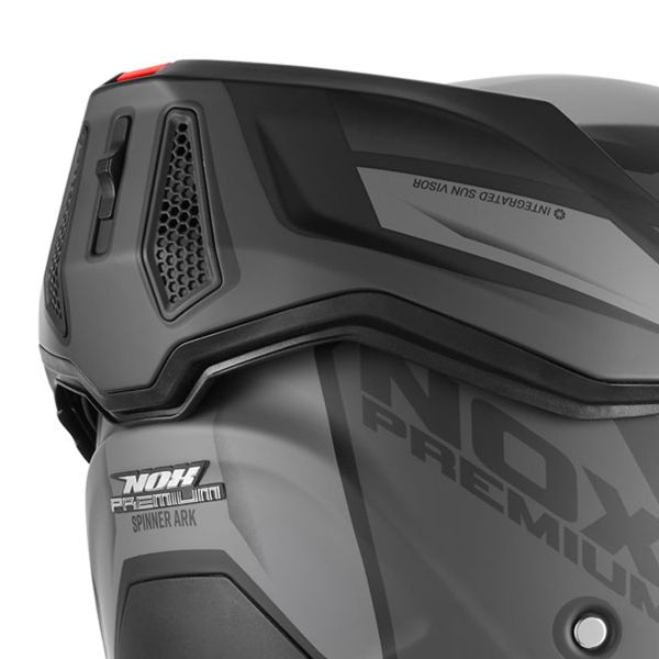 NOX Spinner Ark Mat Black Yellow