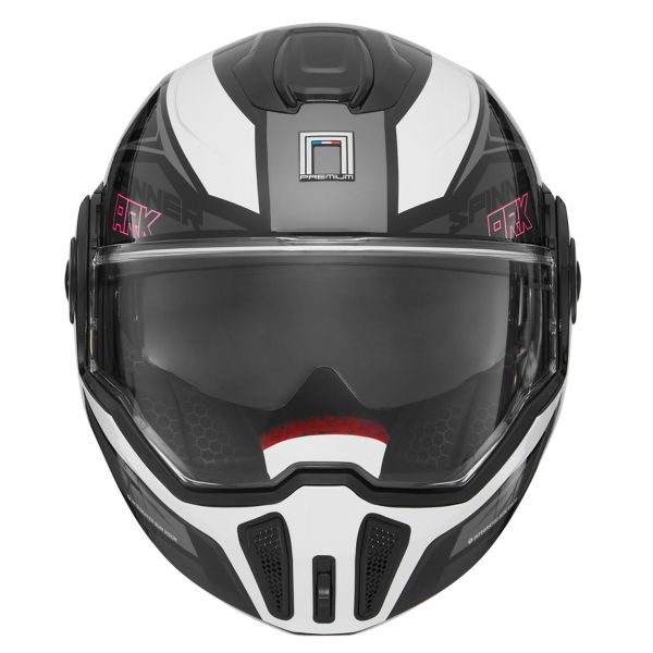 NOX Spinner Ark White Pink Black