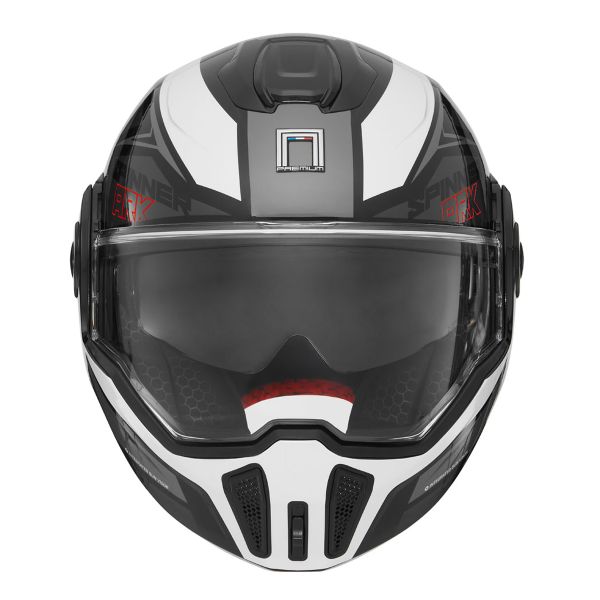 NOX Spinner Ark White Red Black