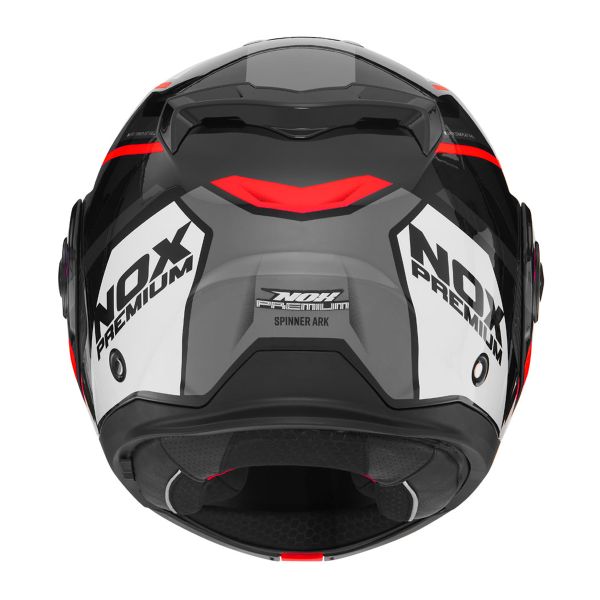 NOX Spinner Ark White Red Black