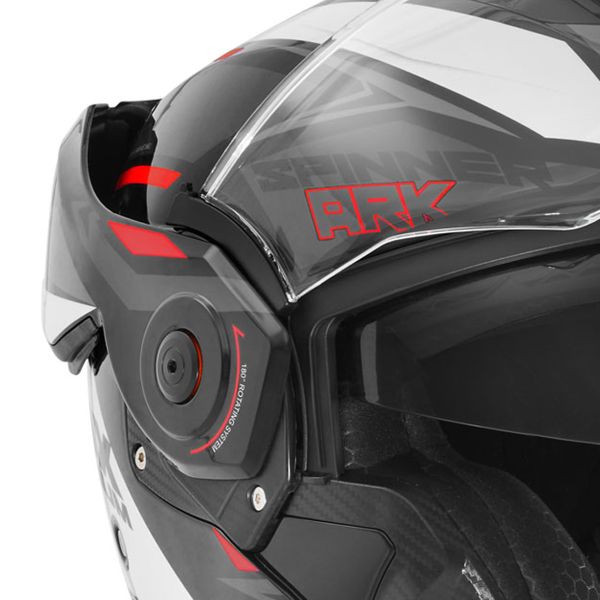 NOX Spinner Ark White Red Black