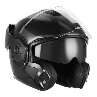 Casque Modulare Apribile NOX Spinner Mat Black