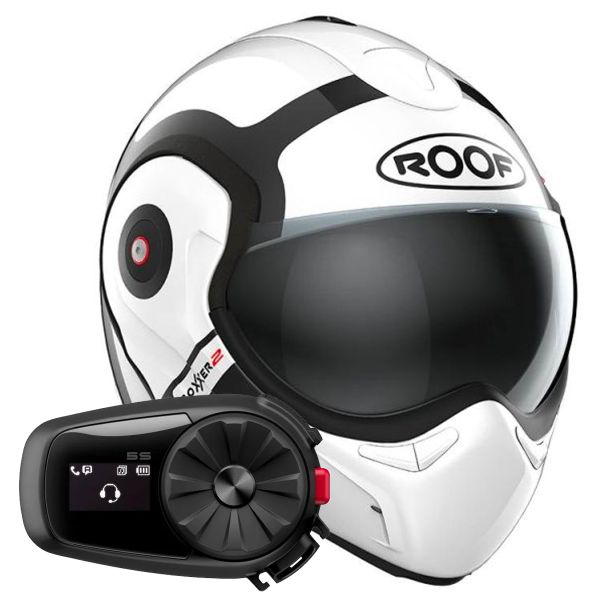 Modulare Apribile Roof Boxxer 2 Bond White Black + Kit Bluetooth 5S Solo