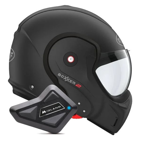 Modulare Apribile Roof Boxxer 2 Mat Black + Kit Bluetooth BT Mini Modulare Apribile Roof Boxxer 2 Mat Black + Kit Bluetooth BT Mini