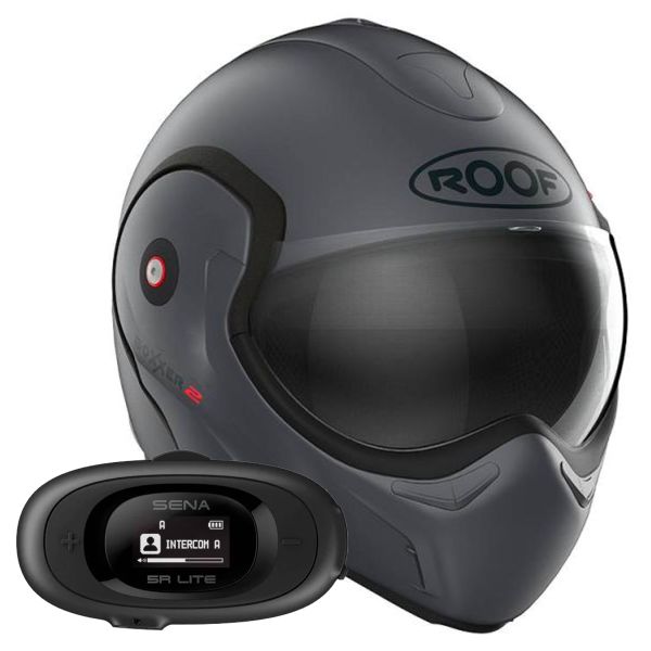 Modulare Apribile Roof Boxxer 2 Mat Graphite + Kit bluetooth 5R Lite Solo