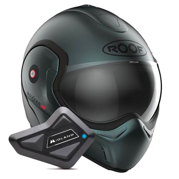 Modulare Apribile Roof Boxxer 2 Mat Petrol Mat + Kit Bluetooth BT Mini