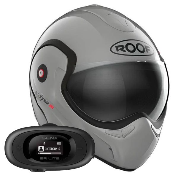 Modulare Apribile Roof Boxxer 2 Smokey Grey + Kit bluetooth 5R Lite Solo