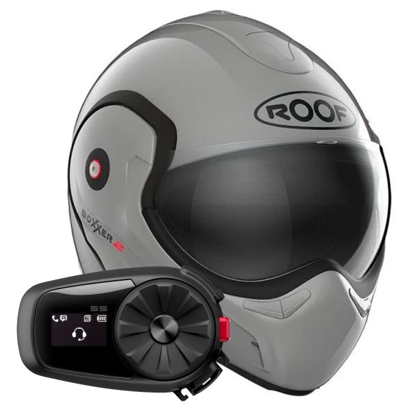 Modulare Apribile Roof Boxxer 2 Smokey Grey + Kit Bluetooth 5S Solo