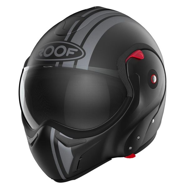 Modulare Apribile Roof Boxxer 2 Stripes Mat Black Metal